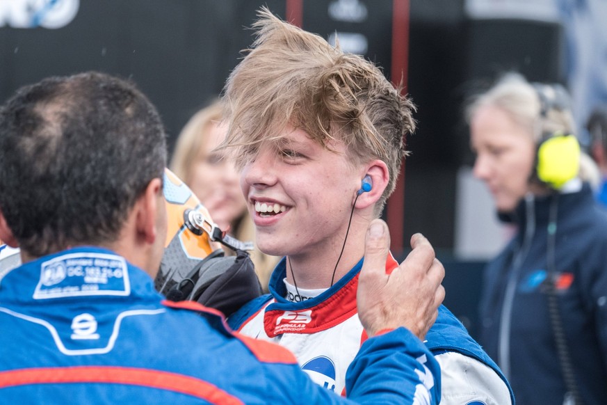 Rennsieger Oliver Goethe GER, Trident MotorSport 6, Großer Preis von Großbritannien, Silverstone, Motorsport, Formel 1, FIA F3 Rennen, Großer Preis von Großbritannien, Silverstone, Motorsport, Formel  ...