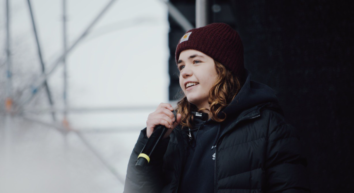 Annika Rittmann ist seit 2019 Klima­gerechtigkeits­aktivistin bei Fridays for Future und Pressesprecherin für die Bewegung.