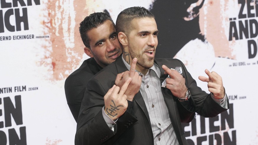 Da waren sie noch Business-Partner: Arafat Abou-Chaker und Bushido (vorne)