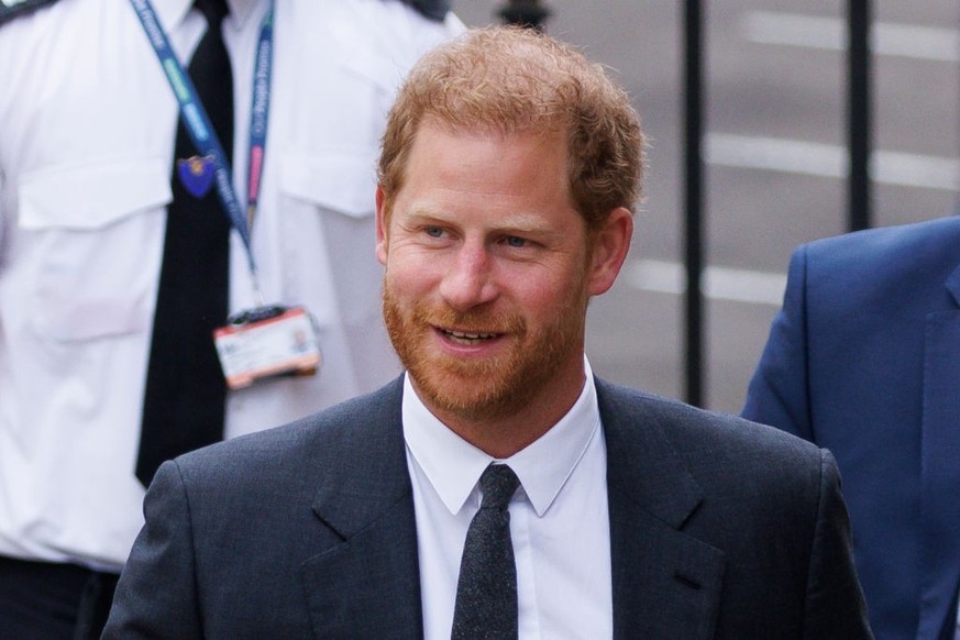 LONDON, ENGLAND - MARCH 30: Prince Harry, Duke of Sussex, arrives at the Royal Courts of Justice on March 30, 2023 in London, United Kingdom. Prince Harry is one of several claimants in a lawsuit agai ...