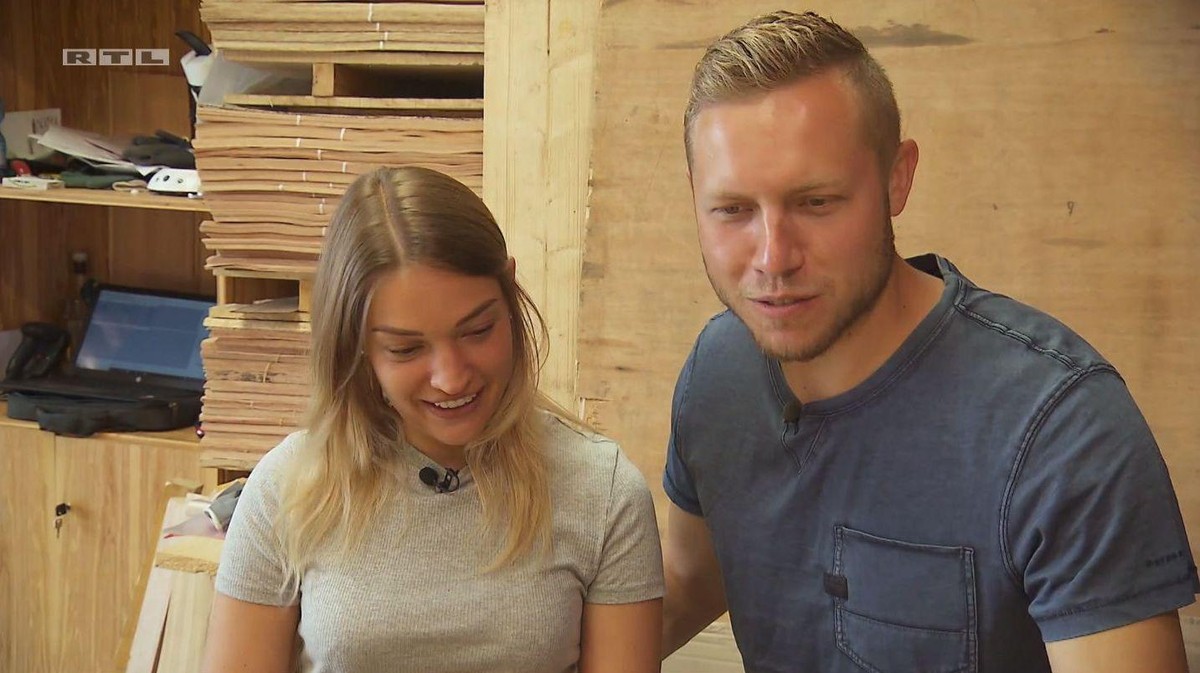 &quot;Bauer sucht Frau&quot;: Patrick und Julia richten gedanklich schon die gemeinsame Wohnung ein.