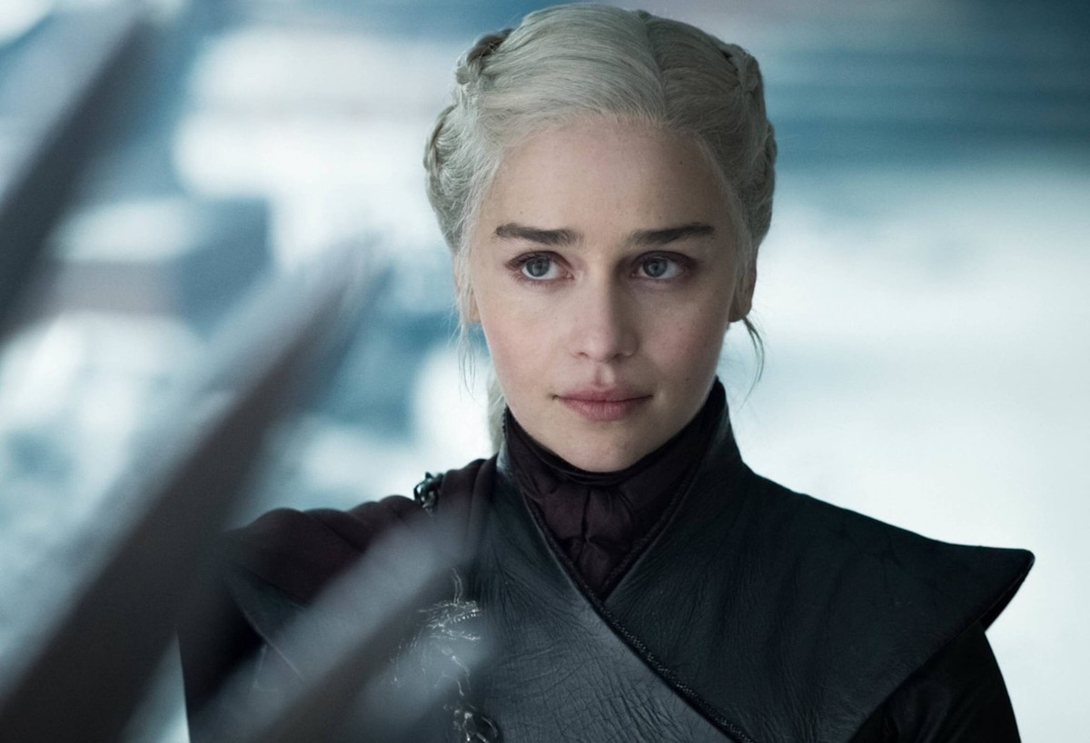Emilia Clarke, Game of Thrones Season 8 (2019) Episode 6. Photo Credit: Helen Sloan - HBO / The Hollywood Archive Los Angeles CA PUBLICATIONxINxGERxSUIxAUTxONLY Copyright: xHBOx 33803_132THA