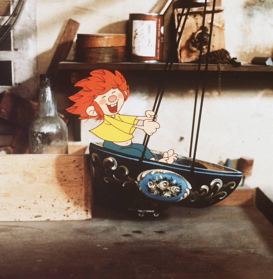 MEISTER EDER UND SEIN PUMUCKL / Die geheimnisvolle Schaukel / PUMUCKL schaukelt / EM-0-55288 / , 02DFAPumuck2 /