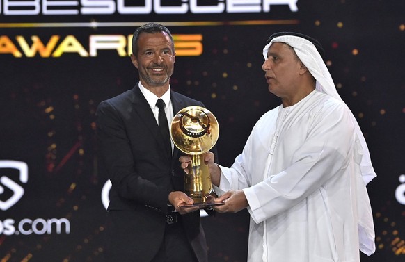 Foto Fabio Ferrari/LaPresse - 17 Novembre 2022 - Dubai, Emirati Arabi Uniti - - Calcio -17ma edizione di Dubai International Sports Conference - Globe Soccer Awards 2022. Nella foto: Jorge Mendes - Be ...