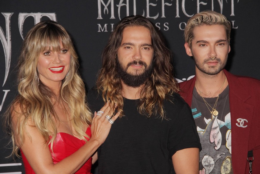 Heidi Klum, Tom Kaulitz, Bill Kaulitz 09/30/2019 The World Premiere of Maleficent: Mistress of Evil held at the El CapitanTheatre in Los Angeles, CA. PUBLICATIONxINxGERxSUIxAUTxONLY Copyright: xI.xHas ...