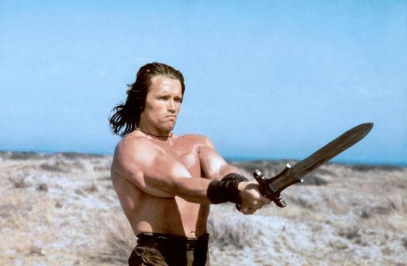 Arnold Schwarzenegger spielte 1982 die Hauptrolle in &quot;Conan, der Barbar&quot;.