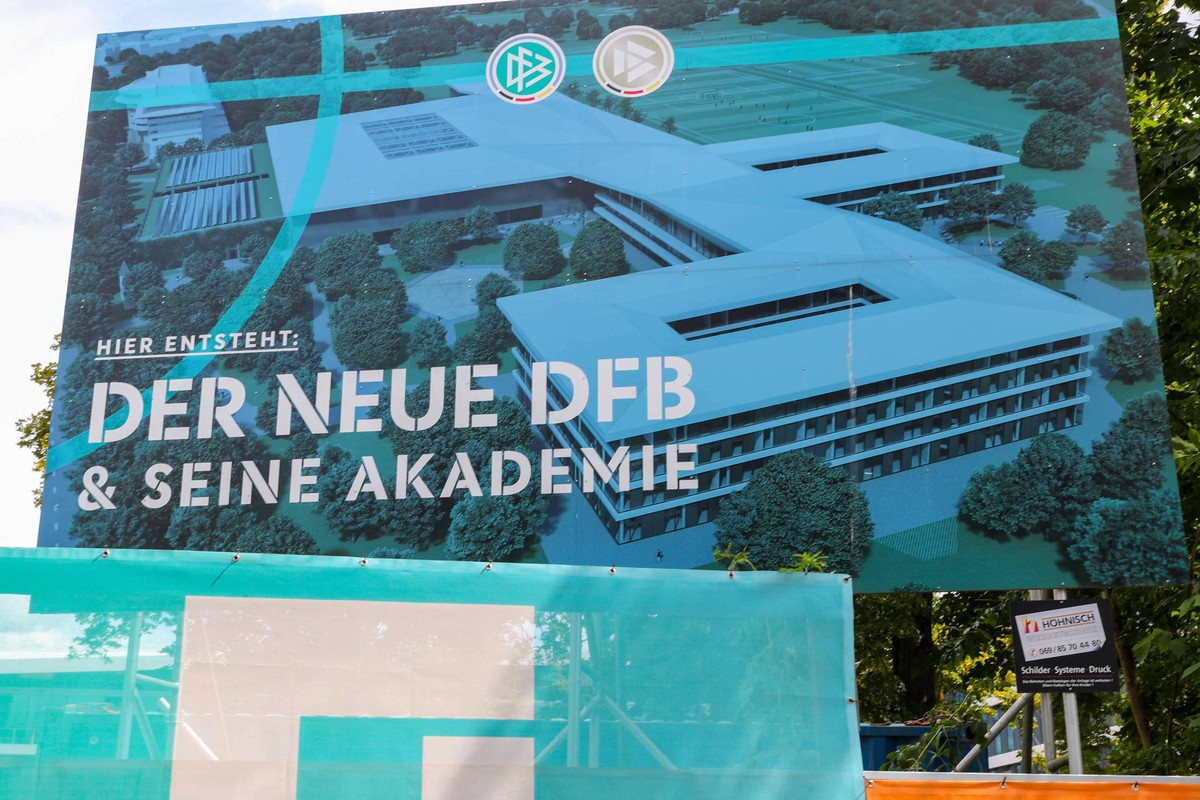 Fu�ball - DFB - Deutscher Fussball Bund Akademie 31.07.2020 in Frankfurt Der neue DFB und seine Akademie *** Football DFB German Football Association Academy 31 07 2020 in Frankfurt The new DFB and it ...