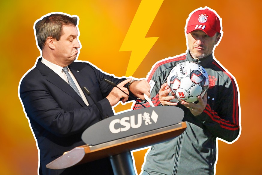 Wer fällt zuerst? Kovac oder Söder? Die GroKo oder das Herbstlaub? Das ultimative Duell