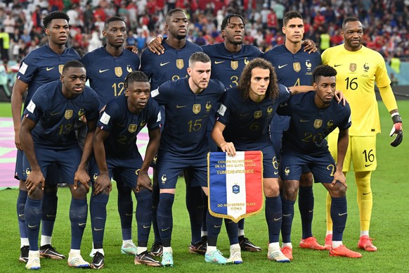 Das französische Team spielte in der Konstellation noch nie zusammen.