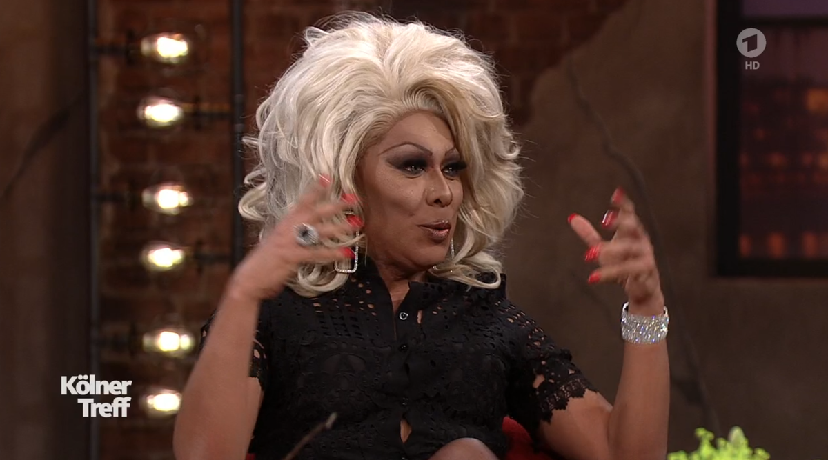 Dragqueen Catherrine Leclery ließ sich bei der Namenswahl von ihrer Oma inspirieren.