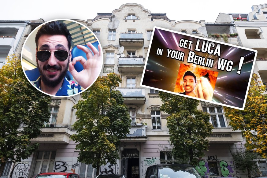 Mit einem Werbevideo will Gianluca eine Wohnung in Berlin finden. Ob das klappt?