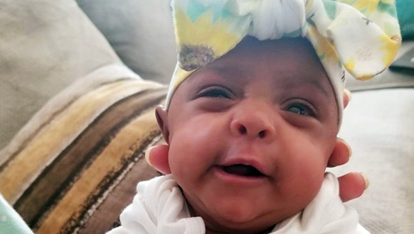 his Tuesday, May 28, 2019 photo provided by Sharp HealthCare in San Diego shows a baby named Saybie. Sharp Mary Birch Hospital for Women & Newborns said in a statement Wednesday, May 29, 2019, tha ...