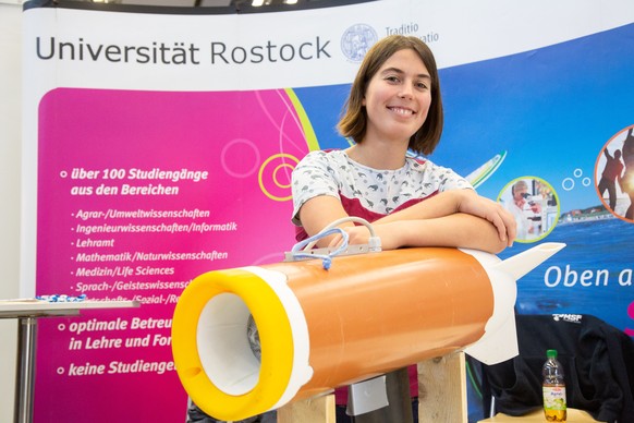Ronja (23) studiert Schiffs- und Meerestechnik an der Universität Rostock
