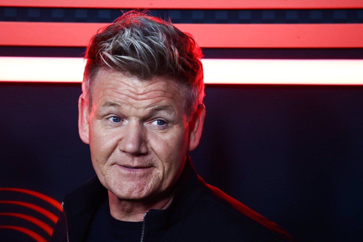 F1 Las Vegas Grand Prix 2023 Gordon Ramsey ahead of the Formula 1 Las Vegas Grand Prix at Las Vegas Strip Circuit in Las Vegas, United States on November 18, 2023. Las Vegas United States PUBLICATIONx ...