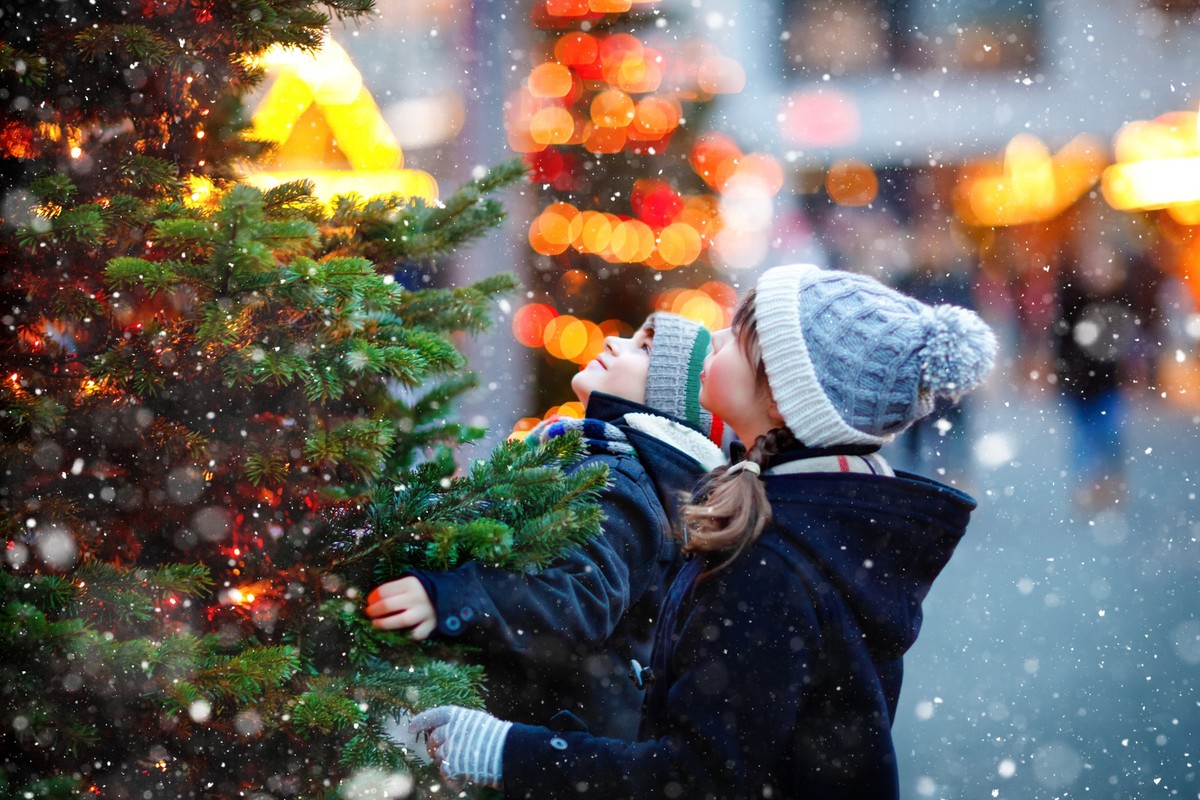 Weiße Weihnachten ist für viele Menschen ein Traum.