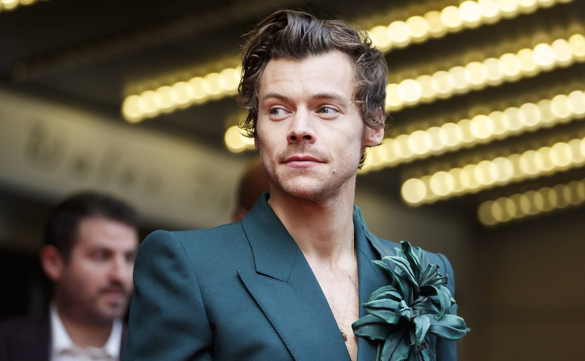 September 11, 2022, Toronto, ON, CANADA: Harry Styles photographed on the red carpet of The Princess of Wales Theatre for the film My Policeman during the Toronto International Film Festival, Sunday, ...