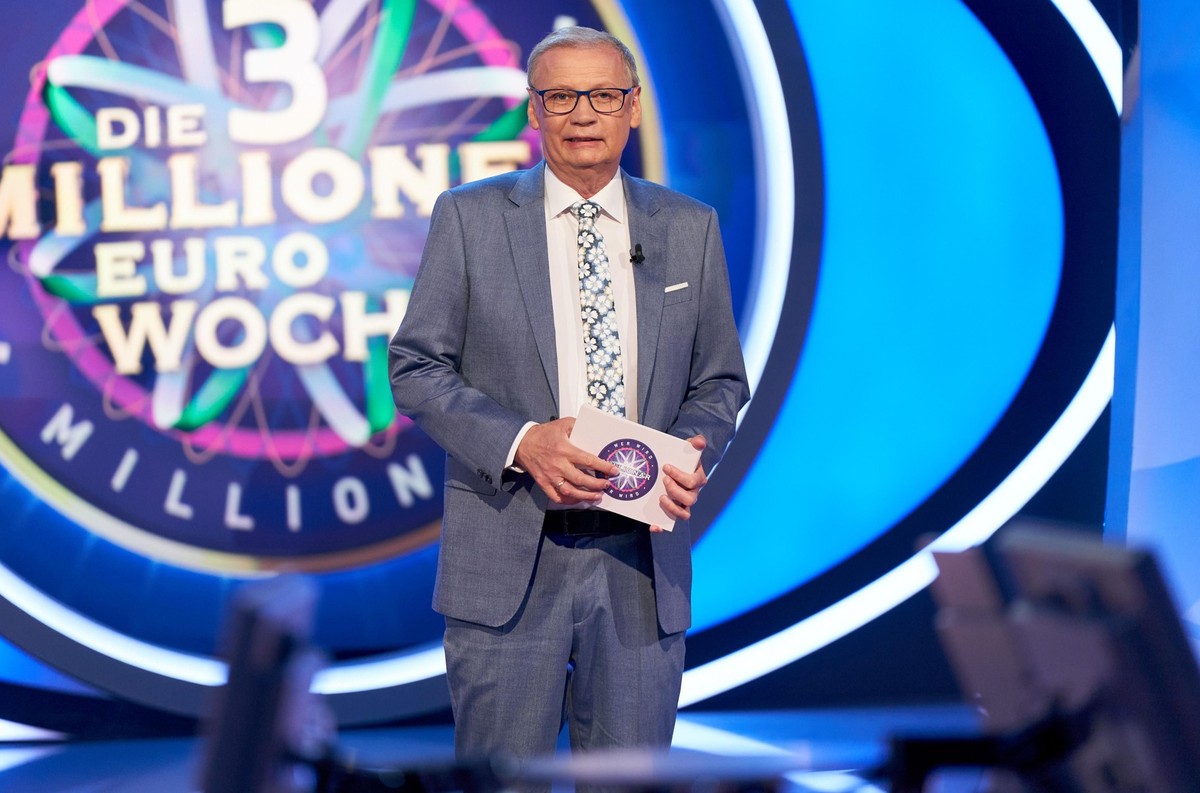 Moderator Günther Jauch
+++ Die Verwendung des sendungsbezogenen Materials ist nur mit dem Hinweis und Verlinkung auf RTL+ gestattet. +++