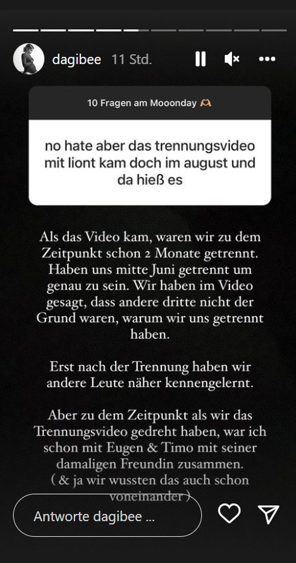 Dagi Bee bezog Stellung zu Fremdgeh-Vorwürfen.