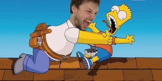 Wenn du die Simpsons besser kennst als Gavin, würgt er dich persönlich!