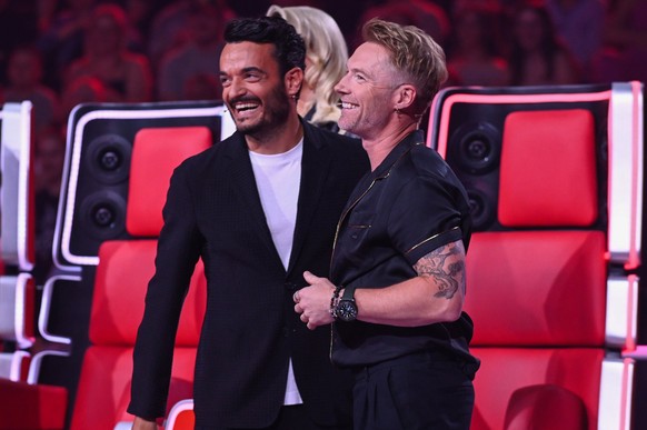 Titel: The Voice of Germany;
Staffel: 13;
Person: Giovanni Zarrella; Ronan Keating;
Copyright: ProSieben/SAT.1/André Kowalski;
Fotograf: Andre Kowalski;
Bildredakteur: Nadine Vaders;
Dateiname: 279773 ...