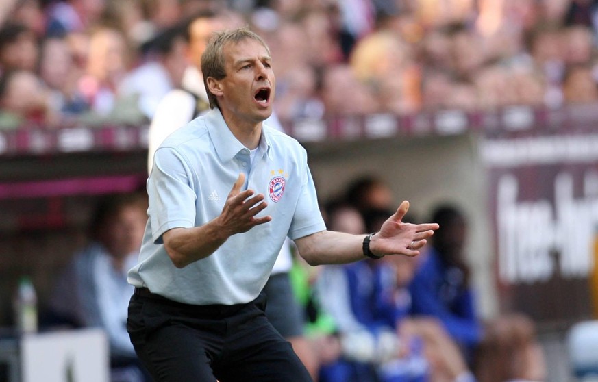 Lief nicht so gut: Jürgen Klinsmann kam als Bundestrainer zum FC Bayern München, doch es wurde keine große Liebe zwischen dem Rekordmeister und dem Ex-Bayern-Star.