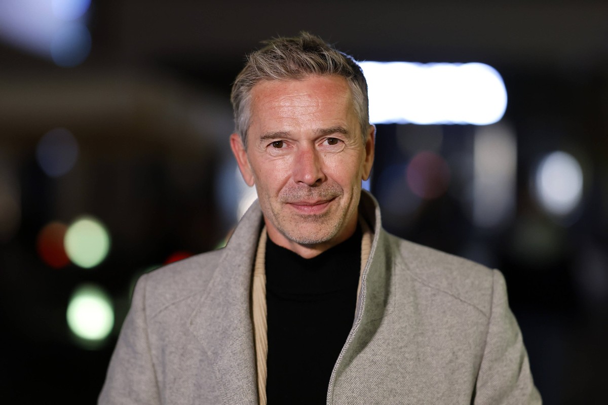 Journalist Dirk Steffens auf der lit.Cologne Spezial im WDR-Funkhaus am Wallrafplatz. K�ln, 17.10.2023 NRW Deutschland *** Journalist Dirk Steffens at lit Cologne Special at WDR Funkhaus am Wallrafpla ...