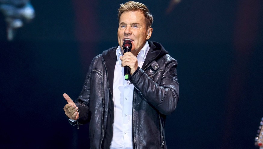 Dieter Bohlen live bei einem Konzert seiner Live 2023 - Das größte Comeback aller Zeiten -Tour in der Messehalle. Erfurt, 30.04.2023 *** Dieter Bohlen live at a concert of his Live 2023 The greatest c ...