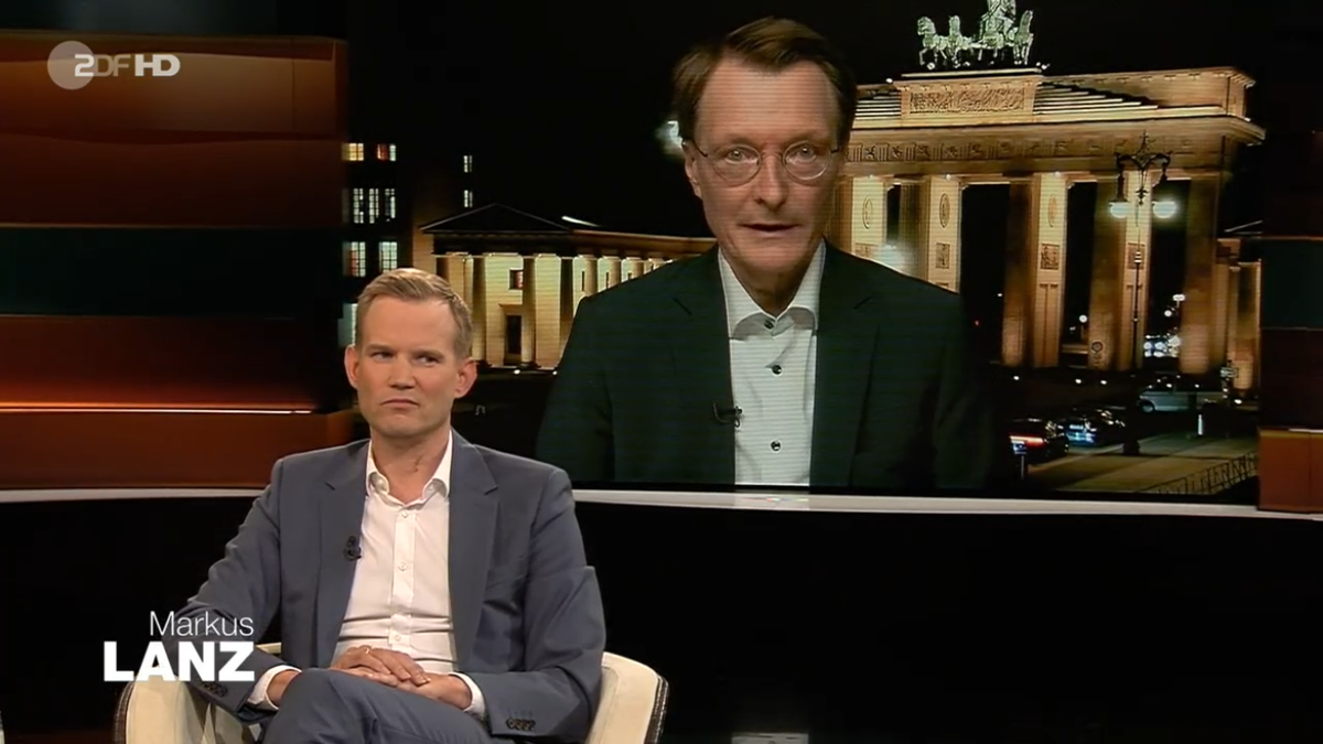 Bundesgesundheitsminister Karl Lauterbach (SPD) und Virologe Hendrik Streeck sprachen bei Markus Lanz über sinnlose Corona-Maßnahmen.