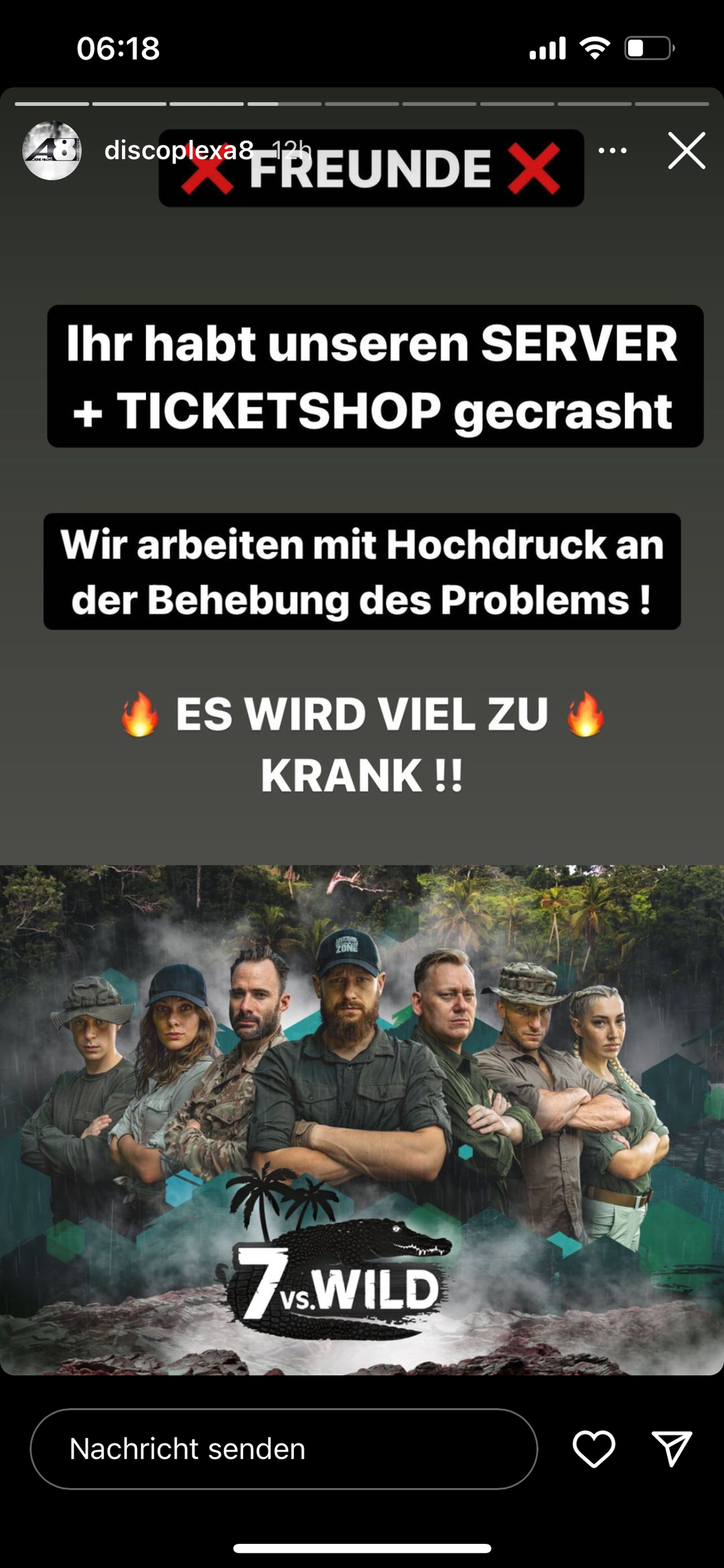 Mit so einem Andrang haben die Veranstalter wohl nicht gerechnet.