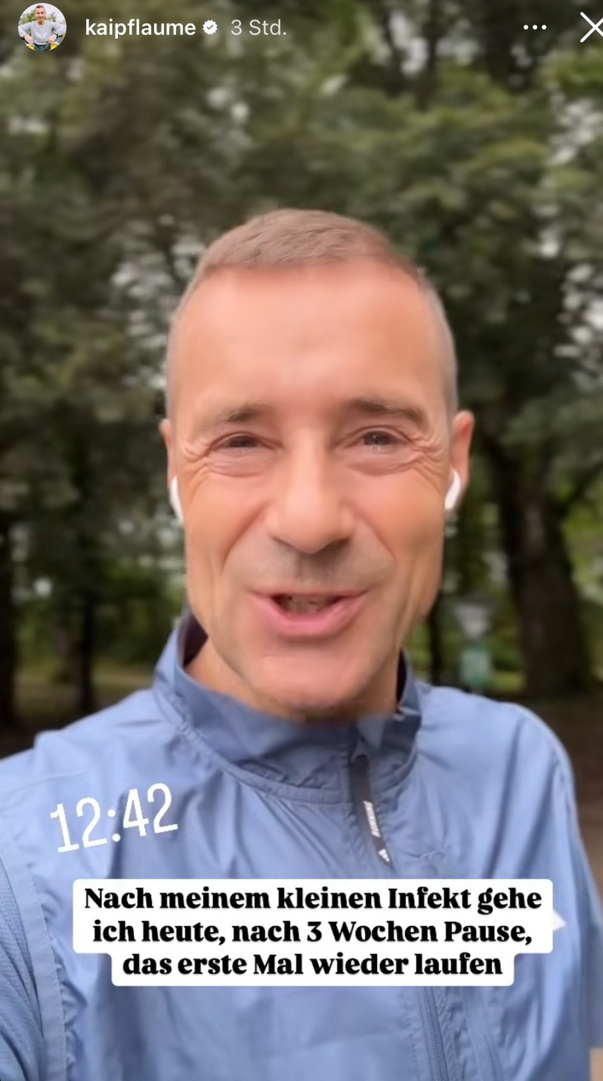 Kai Pflaume sagt, wie es ihm mittlerweile geht.
