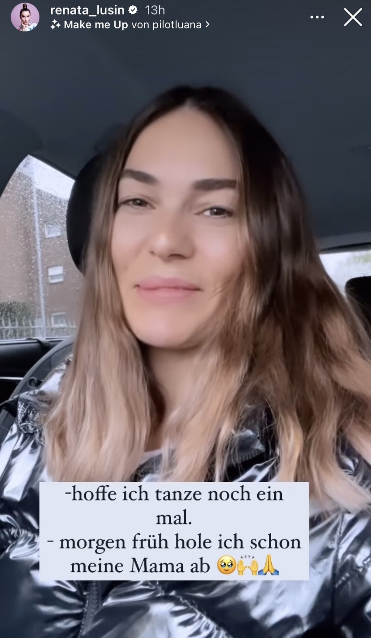 Renata Lusin möchte beim Opening noch mal mittanzen.