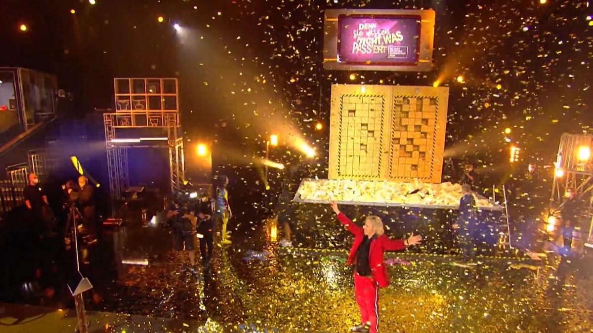 Das Finale: Thomas Gottschalk freute sich über den Sieg.