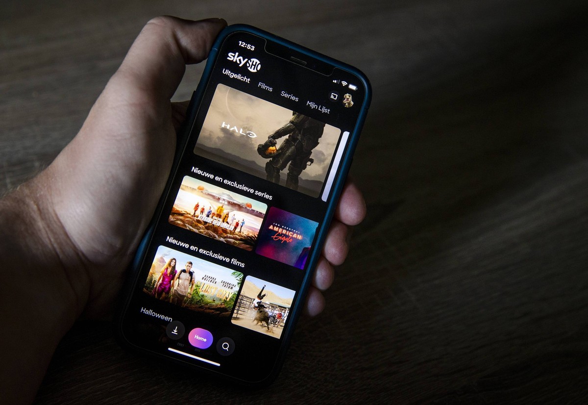 2022-10-25 12:53:48 ILLUSTRATIVE - The new streaming service SkyShowtime is the third streaming service to be launched in the Netherlands this year after Viaplay and HBO. SkyShowtime is a joint servic ...