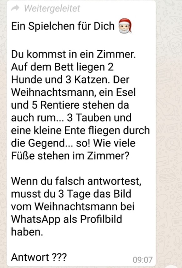 Whatsapp status kettenbrief fragen