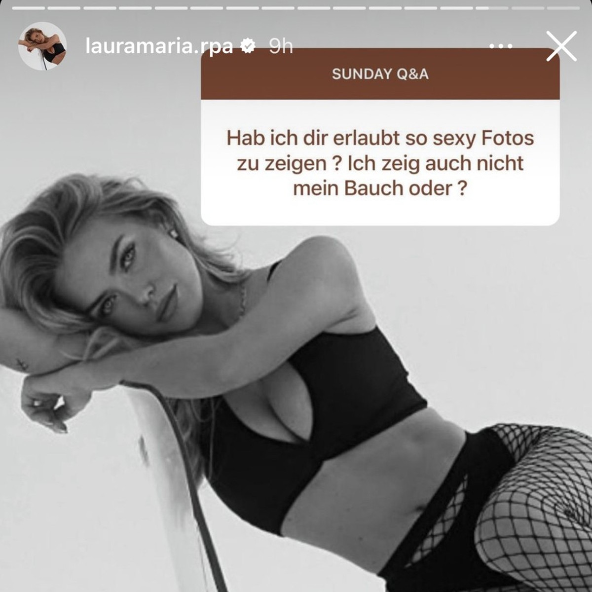 Laura Maria erhält eine ungewöhnliche Frage.