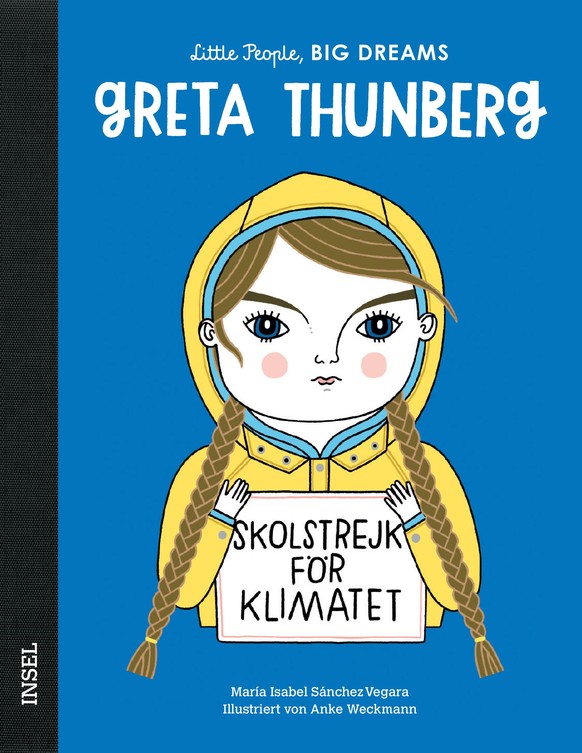 Auch Greta Thunberg wurde in der Bücherreihe verewigt.