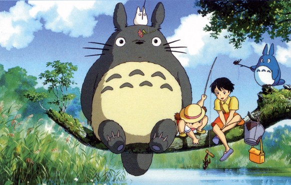 MY NEIGHBOUR TOTORO Date: 1988. Strictly editorial use only in conjunction with the promotion of the film. Credit line mandatory. This image is copyright of the film company and is supplied under the  ...