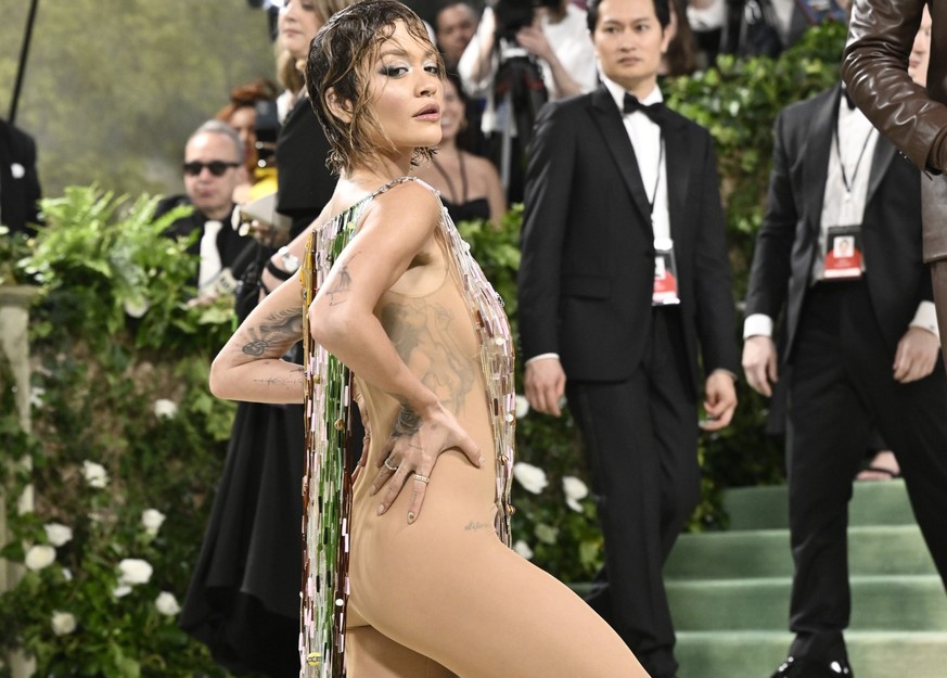 Rita Ora attends The Metropolitan Museum of Art&#039;s Costume Institute benefit gala celebrating the opening of the &quot;Sleeping Beauties: Reawakening Fashion&quot; exhibition on Monday, May 6, 202 ...