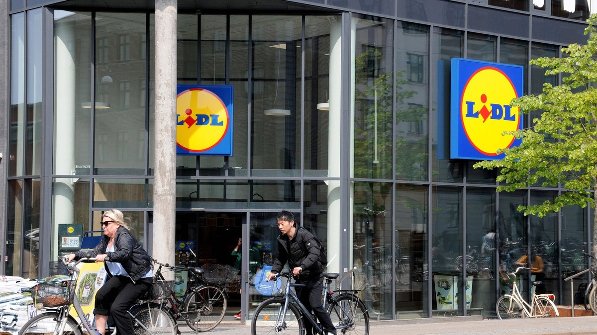 Copenhagen/ Denmark/1st. may 2025/German lidl grocery chain store n danish capital. Photo.Francis Joseph Dean/Dean Pictures Not for commercial use