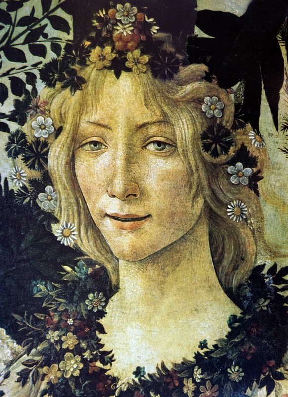 Die "Flora" vom italienischen Maler Sandro Botticelli.