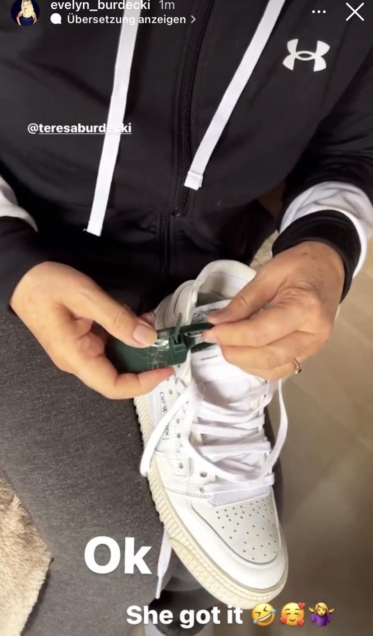 So sah der Schuh am Ende schließlich aus.