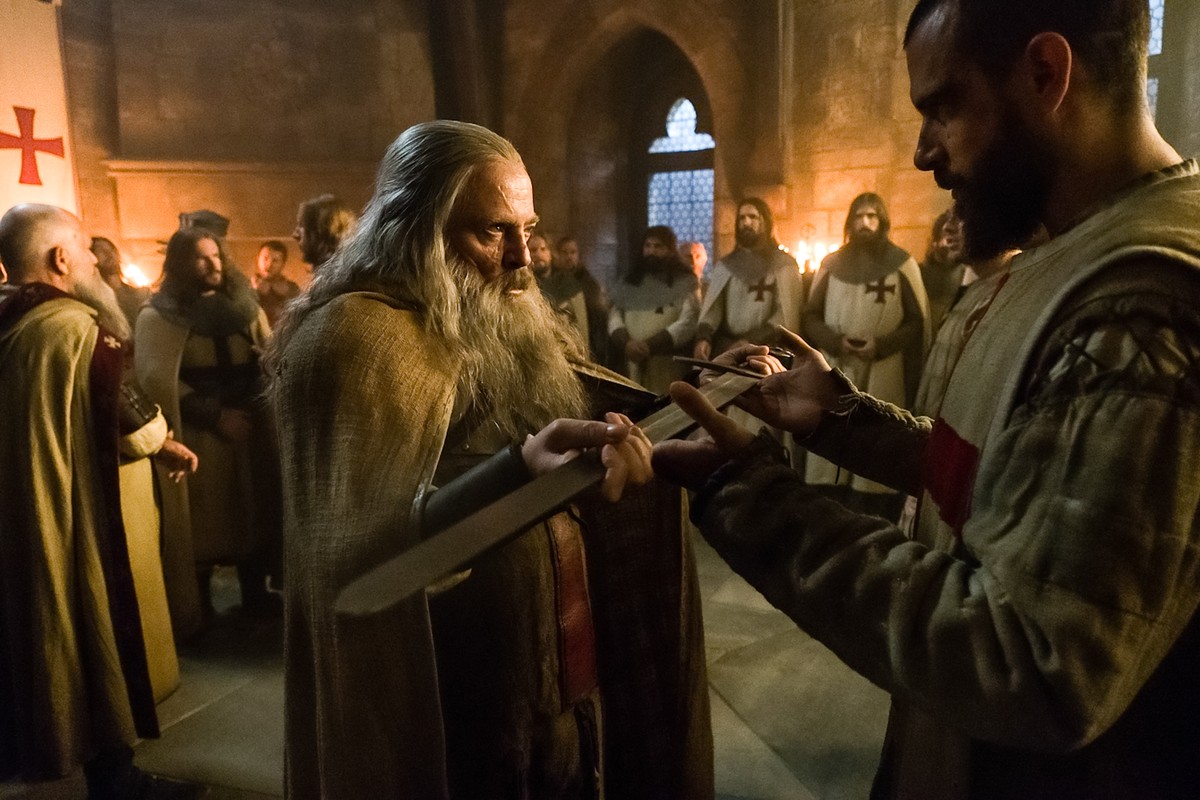 Mark Hamill, Knightfall Season 2 2019 Credit: A&amp;E Television Networks / The Hollywood Archive Los Angeles CA PUBLICATIONxINxGERxSUIxAUTxONLY 33932031THA