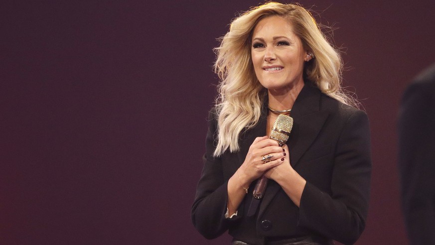 02.11.2019, Westfalenhalle, Dortmund, Florian Silbereisen praesentiert die TV-Schlagershow des Jahres, im Bild Helene Fischer Schlagerbooom 2019 Alles funkelt Alles glitzert *** 02 11 2019, Westfalenh ...