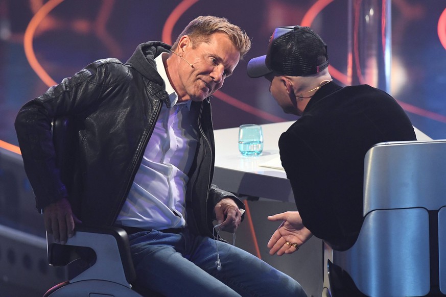 Deutschland sucht den Superstar Finale am 27.04.2019 in den MMC Studios in K�ln Dieter Bohlen und Pietro Lombardi *** Germany is looking for the Superstar Final on 27 04 2019 at the MMC Studios in Col ...