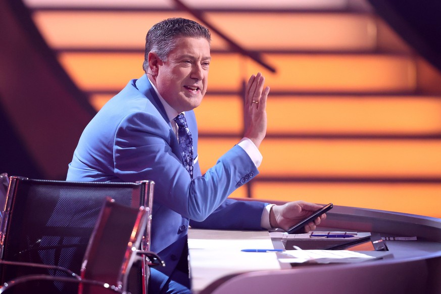 COLOGNE, GERMANY - MARCH 25: Joachim Llambi is seen on stage during the 5th show of the 15th season of the television competition show &quot;Let&#039;s Dance&quot; at MMC Studios on March 25, 2022 in  ...