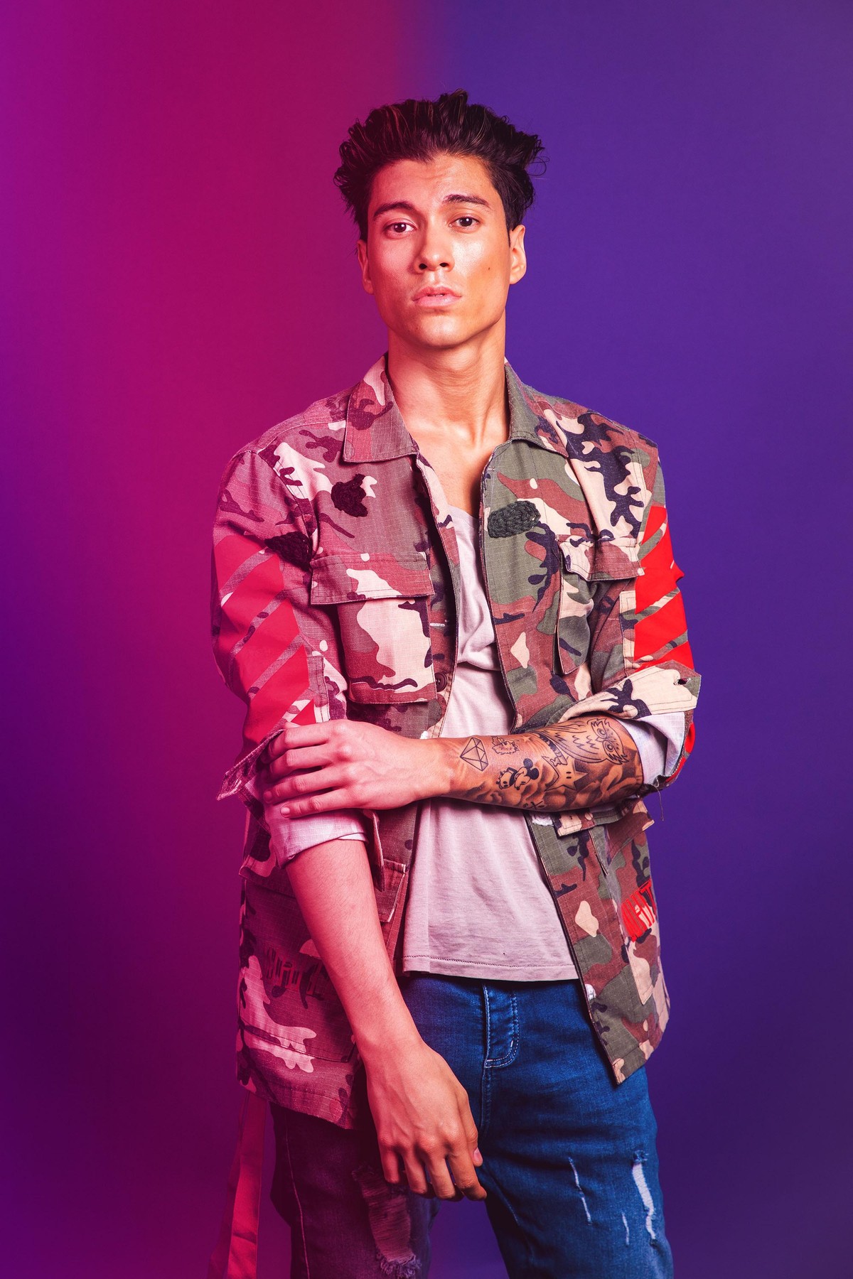 Naeman wollte schon immer in einer Boyband sein.