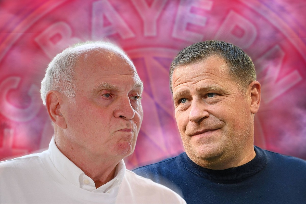 ACHTUNG FOTOMONTAGE: Eiszeit zwischen Uli HOENESS H