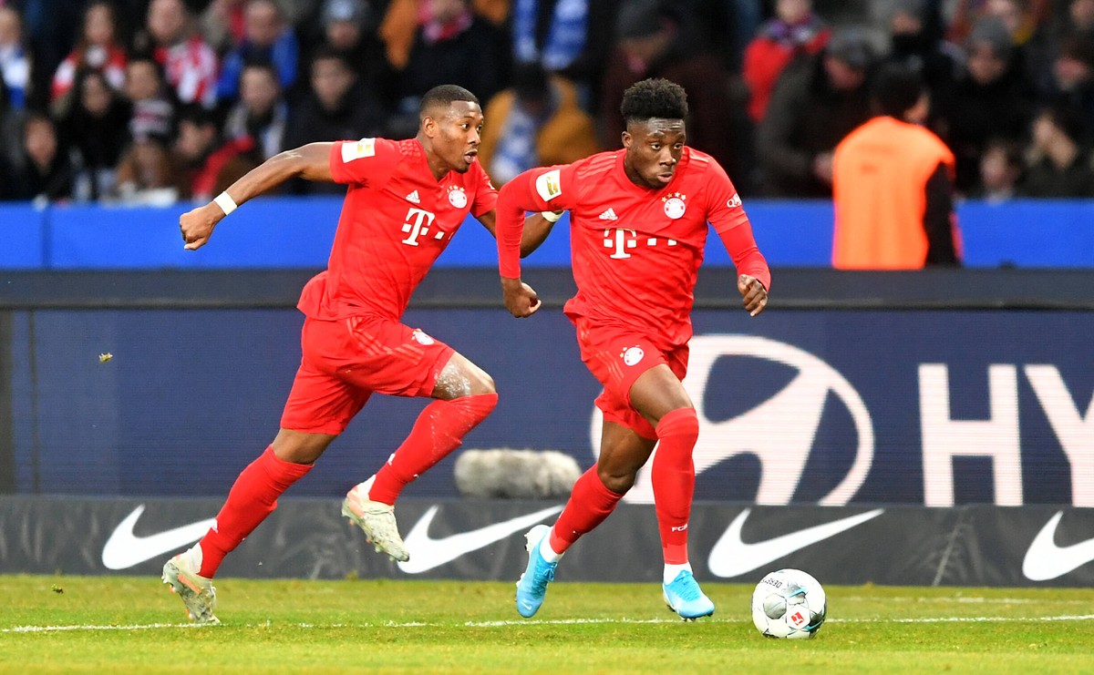 Machen Dampf – und ihre Sache gut: David Alaba (l.) und Alphonso Davies.
