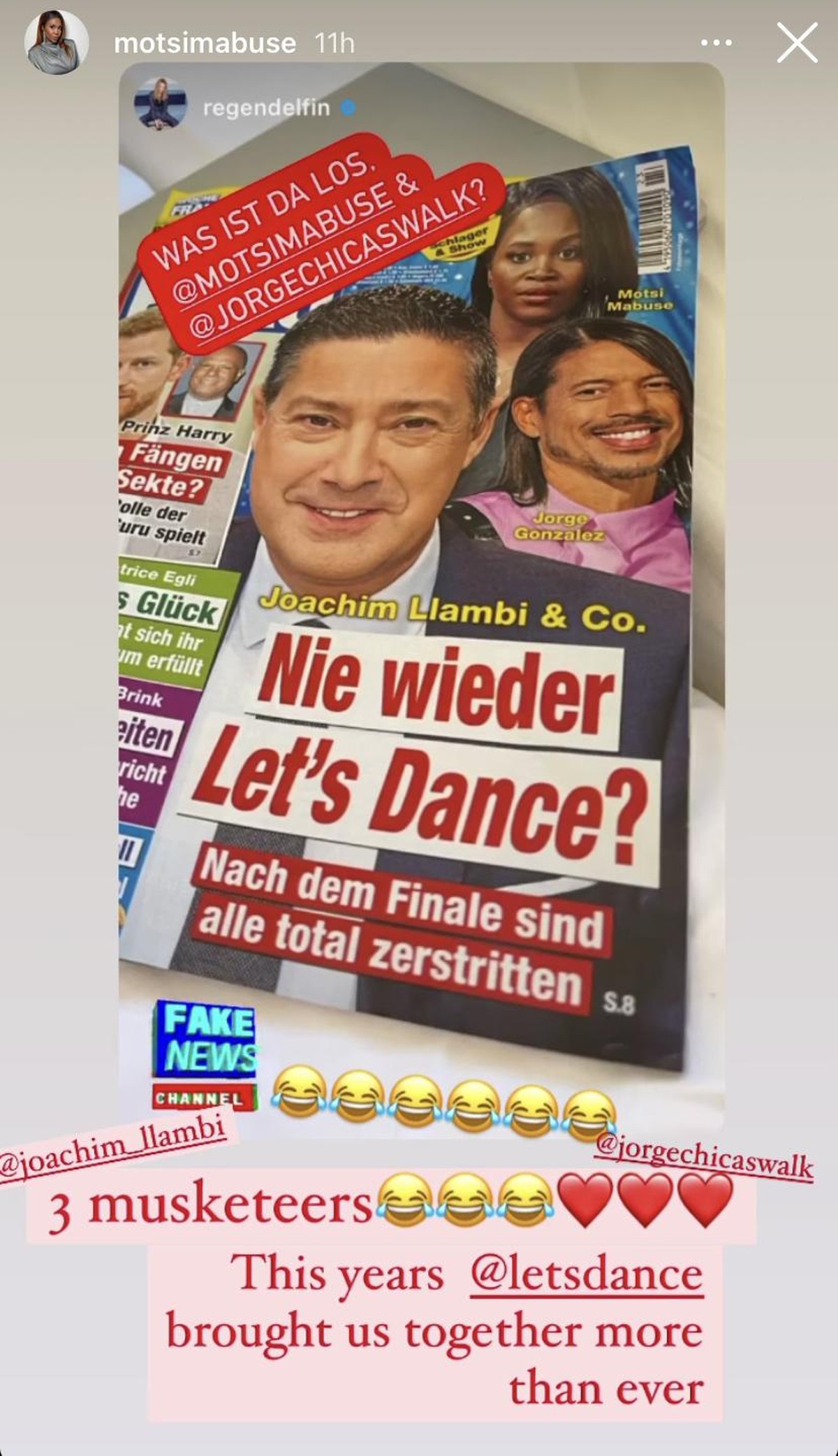 Motsi Mabuse sagte, was sie von dem Titel hält.