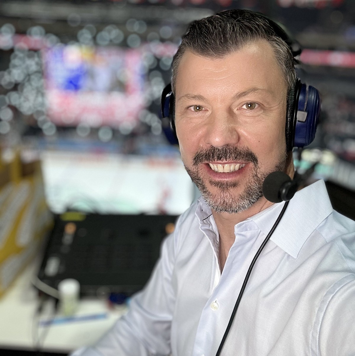 Rick Goldmann arbeitet seit seinem Karriereende als Spieler als Eishockey-Experte.